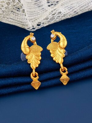 peacock style stylish earring